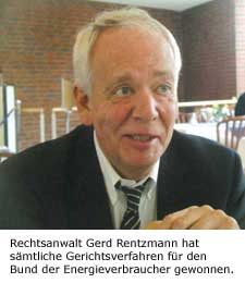 Rechtsanwalt Gerd Rentzmann
