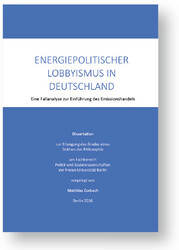 3226 Cover Energiepolitischer Lobbyismus in Deutschland