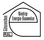 Siegel RAL Niedrig-Energie-Bauweise