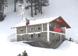 Haus im Winter - Schnee
