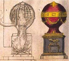1405 1406 1675 Ballon-Ofen von Johann Wolfgang von Goethe