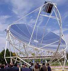 Solar Dishanlage in Sevilla