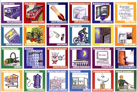 1413 Memory-Spiel zum Thema Energiesparen