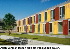 Schule in Passivhaus-Bauweise