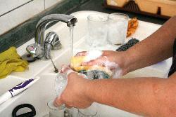 1991 Tipp50 mit Hand Geschirr spülen