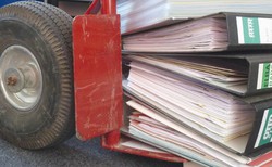 1700 2339 Sackkarre zum Transport der EWE-Verfahrensakten