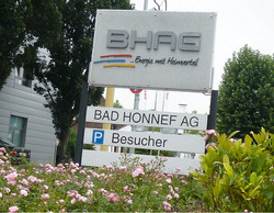 1700 BHAG Firmen-Eingangsschild