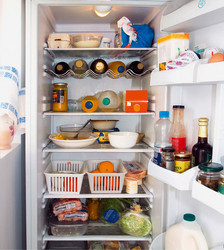 280 offener Kühlschrank