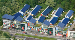 303 Die Freiburger Solarsiedlung Vauban / Foto: Architekturbüro Rolf Disch