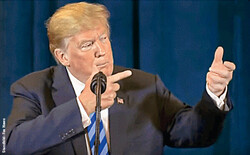 1900 US-Präsident Donald Trump / Foto: Standbild: Fox News