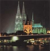 Kölner Dom bei Nacht