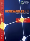 487 Cover Renewables 2017 der IEA
