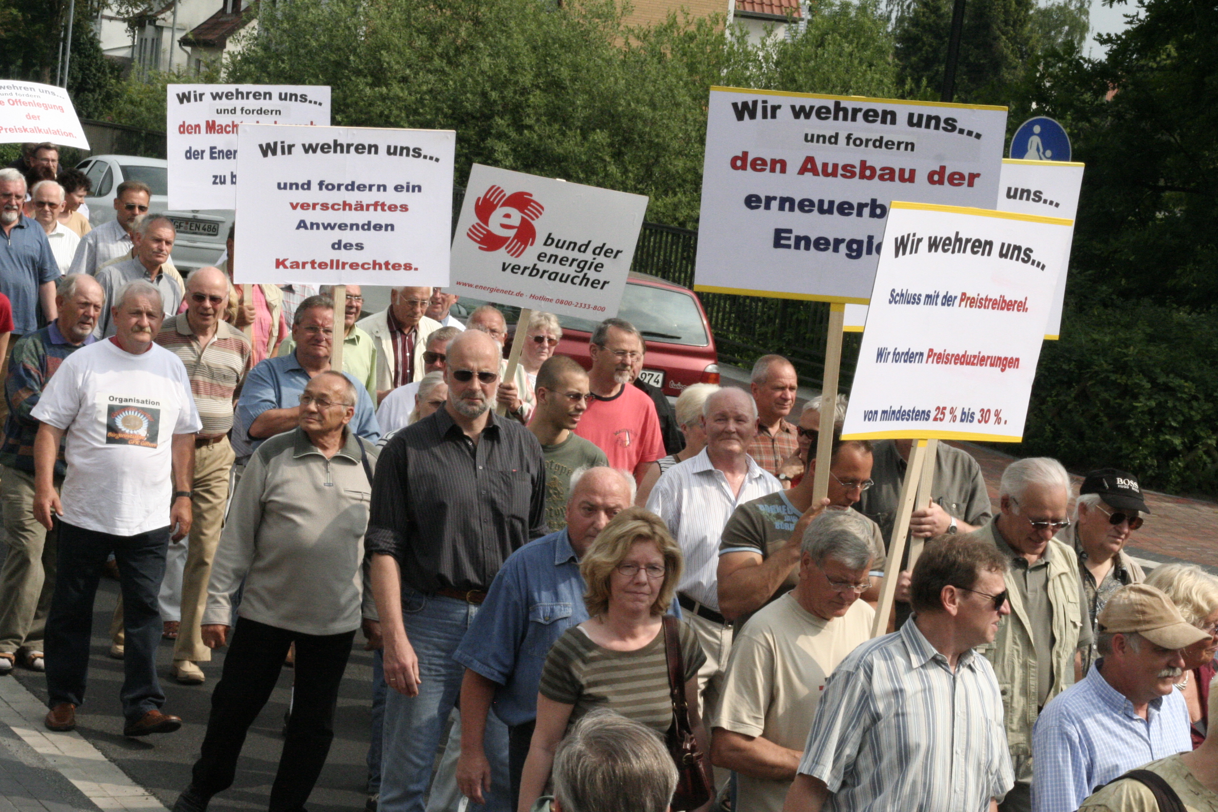 gifhorn Protestzug